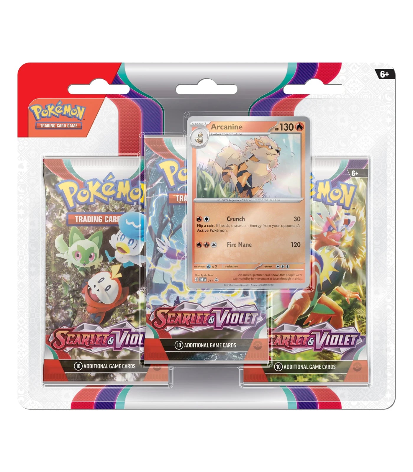 Scarlet & Violet: Three-Booster Blister - Pokémon TCG