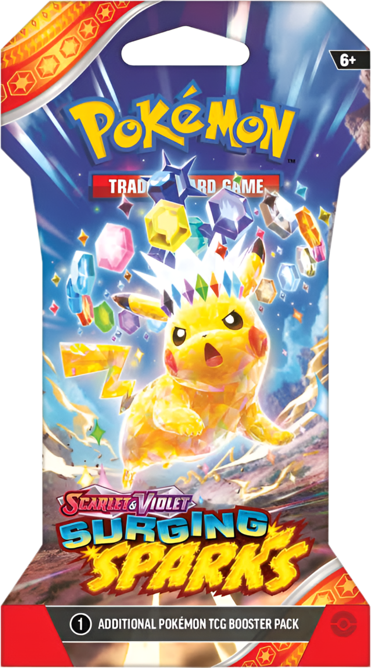 Scarlet & Violet: Surging Sparks Blister Pack - Pokmon TCG Auspokecollect Scarlet & Violet: Surging Sparks Blister Pack - Pokmon TCG Auspokecollect