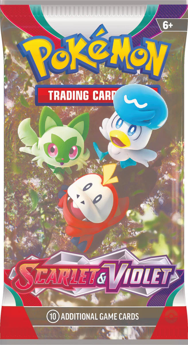 Pokemon Scarlet And Violet Fuecoco Quaxly Sprigatitosleeved Booster Pack Pokemon Scarlet And Violet Fuecoco Quaxly Sprigatitosleeved Booster Pack