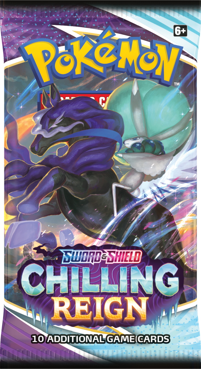 Sword & Shield: Chilling Reign Booster Pack - Pokmon TCG Sword & Shield: Chilling Reign Booster Pack - Pokmon TCG