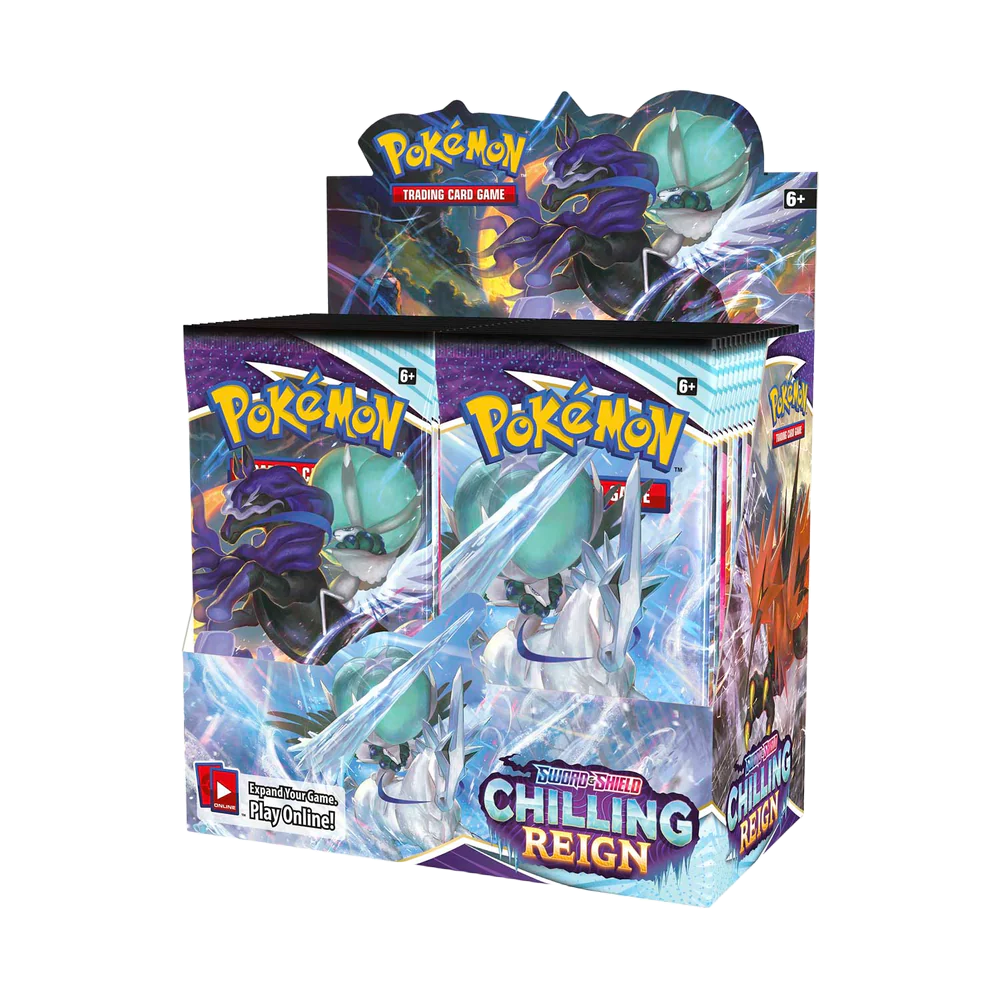 chilling reign card list pokémon Sword & Shield: Chilling Reign Booster Box