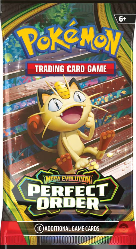 [PREORDER] Mega Evolution: Perfect Order Booster Pack - Pokémon TCG