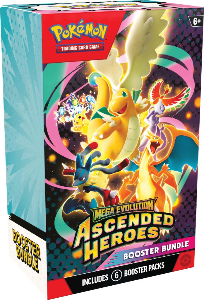 Mega Evolution: Ascended Heroes Booster Bundle - Pokémon TCG