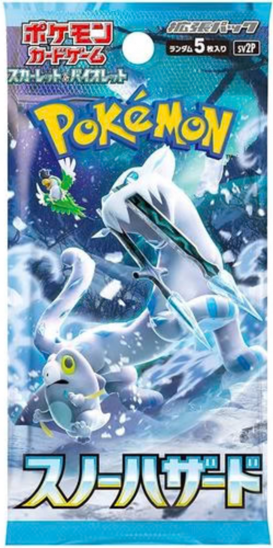 Snow Hazard SV2P Booster Pack - Japanese Pokémon TCG