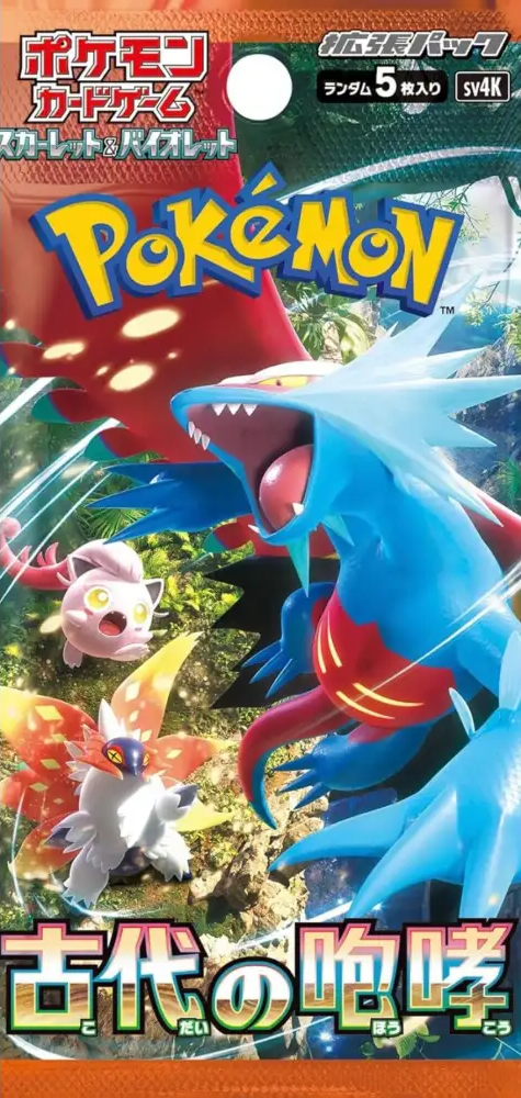 Ancient Roar SV4K Booster Pack - Japanese Pokémon TCG