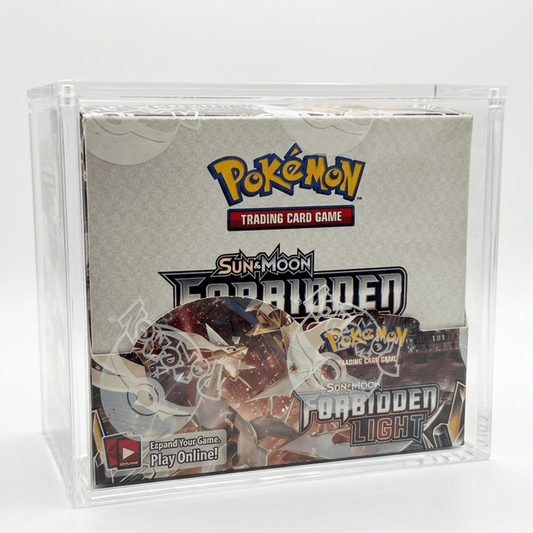 Sun & Moon: Forbidden Light Booster Box w/ Acrylic Case - Pokémon TCG