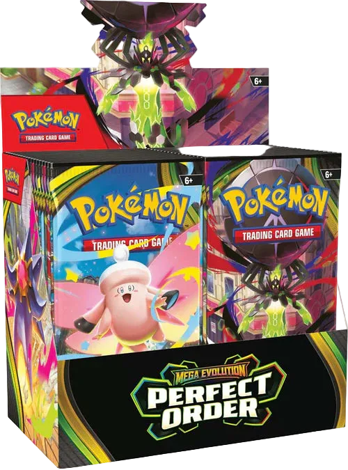 [PREORDER] Mega Evolution: Perfect Order Booster Box - Pokémon TCG