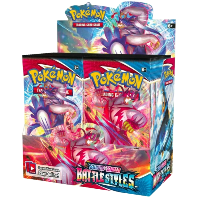 pokemon vs booster box Pokemon TCG: Sword & Shield Battle Styles Booster Box