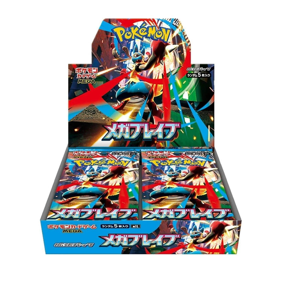 Mega Brave M1L Japanese Booster Box - Pokémon TCG